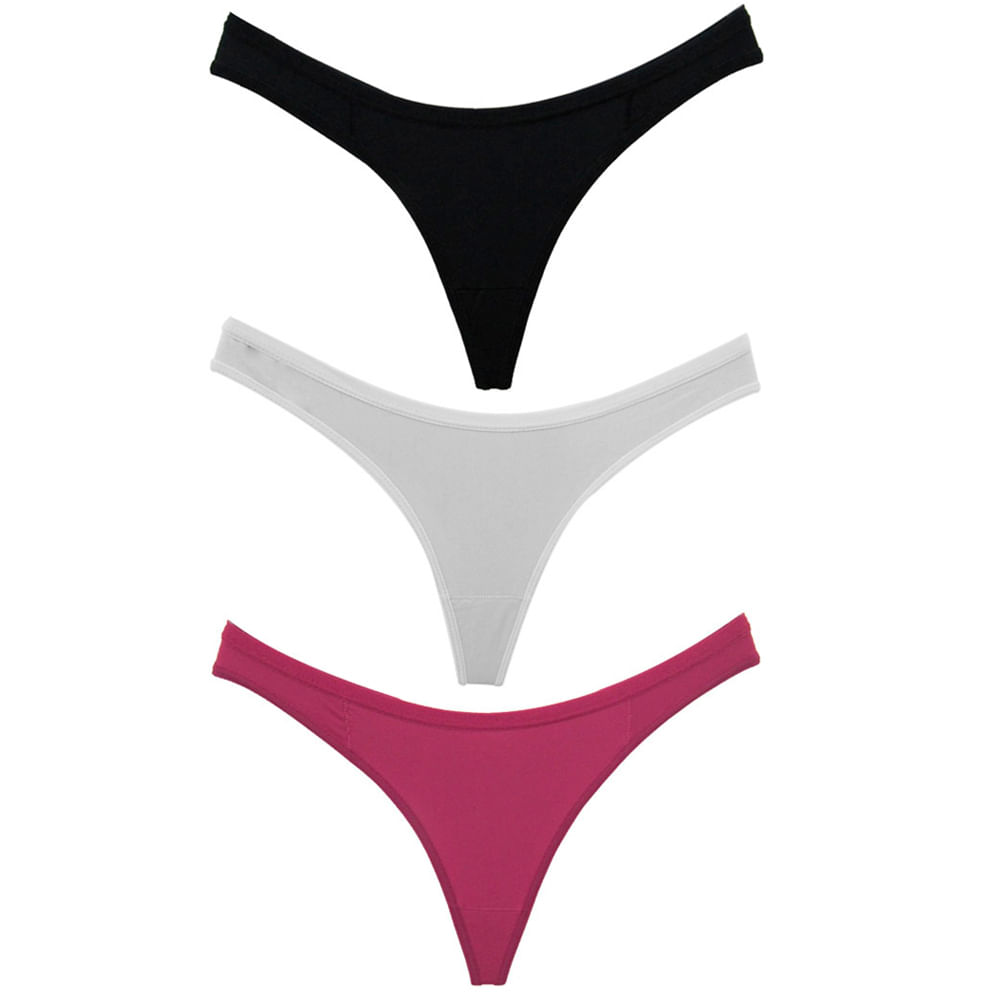 Kit 3 Calcinhas Fio Dental Conforto Intima Store Intima Store Atacado Kit 3 Calcinhas Fio Dental Conforto Intima Store Intima Store Atacado