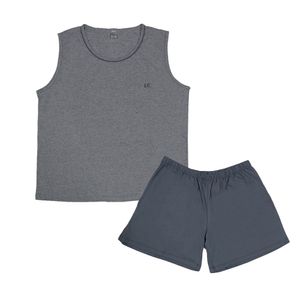 Kit6 Pijama Juvenil Masculino Estampados Regata E Shorts