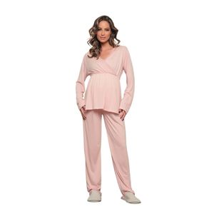 Irdcomps Pijama de amamentação para mulher inverno algodão grávidas mulher  maternidade conjunto longo pijama de hospital para Premamá S-XL, Estilo A -  Cinzento escuro : : Moda