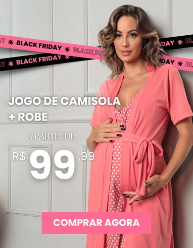 Banner Jogo de camisola com robe